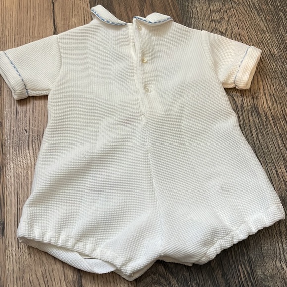 Tiny Tots Original Vintage White Romper - Picture 5 of 7